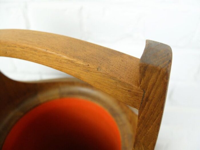 danish teak ice buckets by jens harald quistgaard for dansk designs 1960s set of 4 7