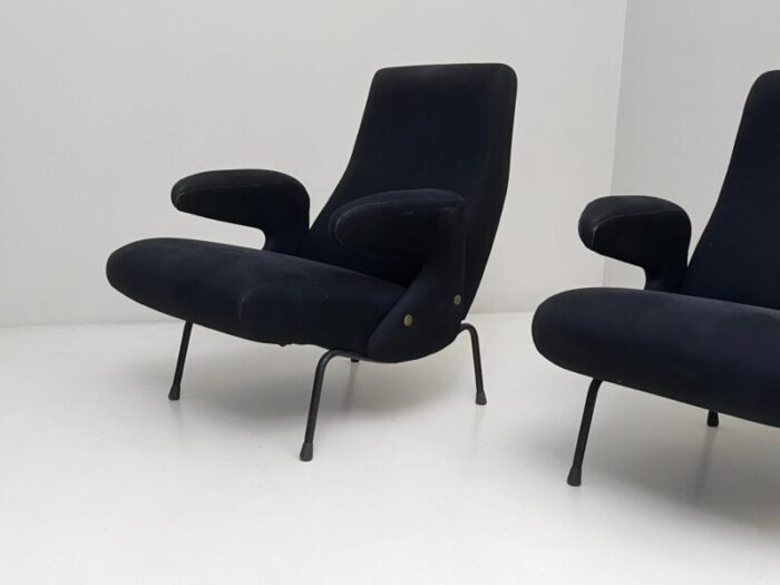 delfino armchairs by erberto carboni from arflex 1950s set of 2 9784