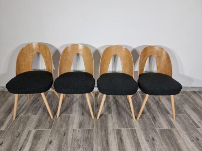 dining chairs by antonin suman 1960s set of 4 0565