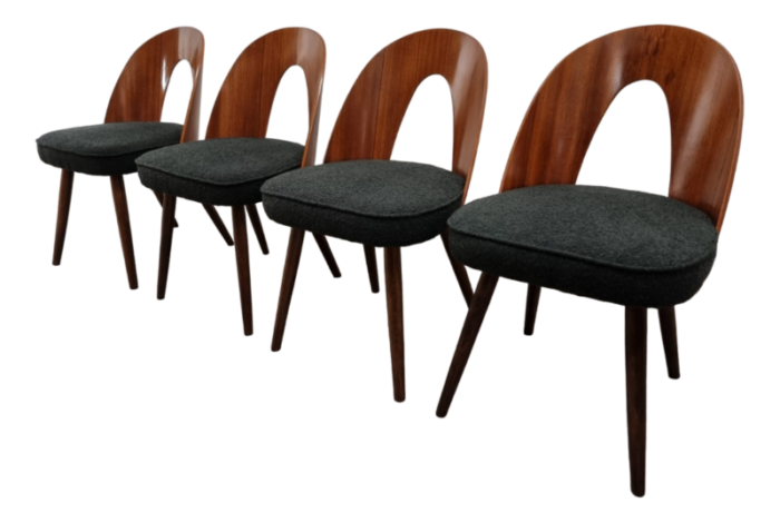 dining chairs by antonin suman 1960s set of 4 4478