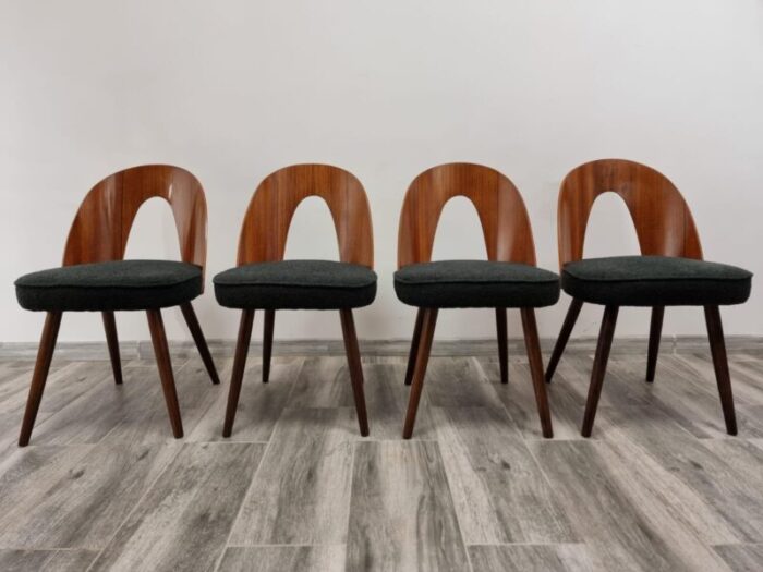 dining chairs by antonin suman 1960s set of 4 8587