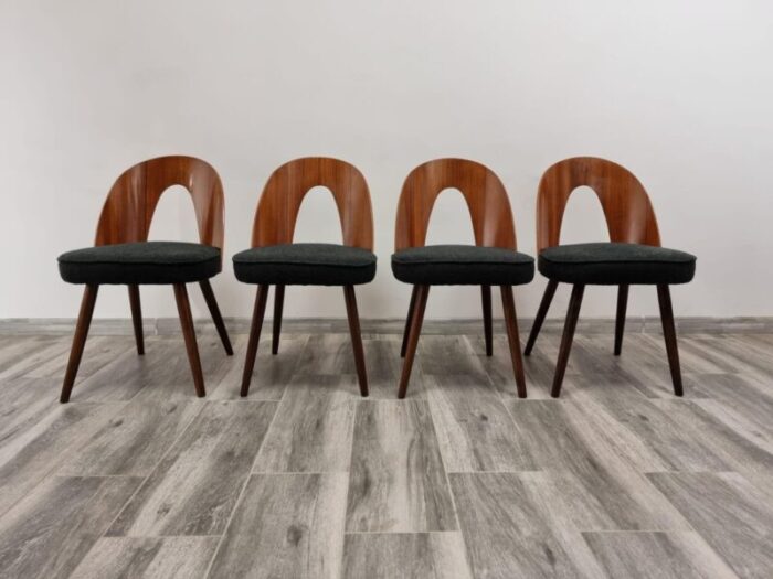 dining chairs by antonin suman 1960s set of 4 9706