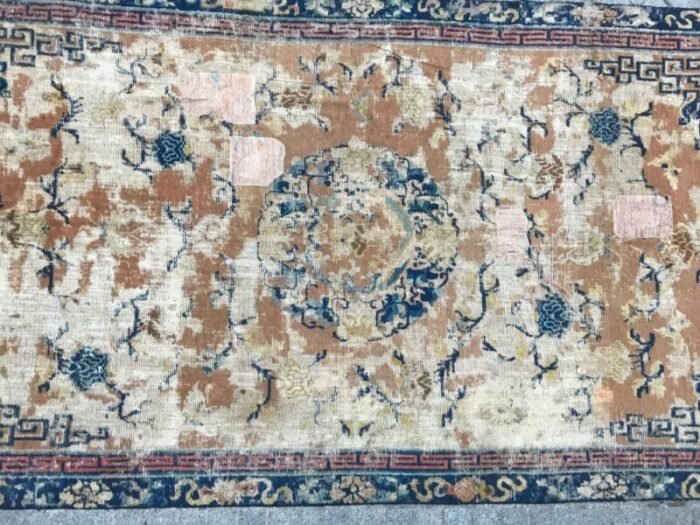 distressed chinese rug 2