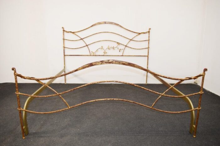 double bed from banci italy 1970s 5195