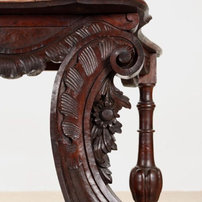 early 18th century baroque wood consoles set of 2 9847