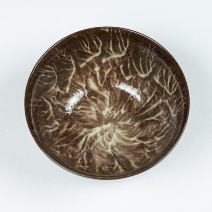 early 20th century utsutsugawa brush decoration chawan 6536