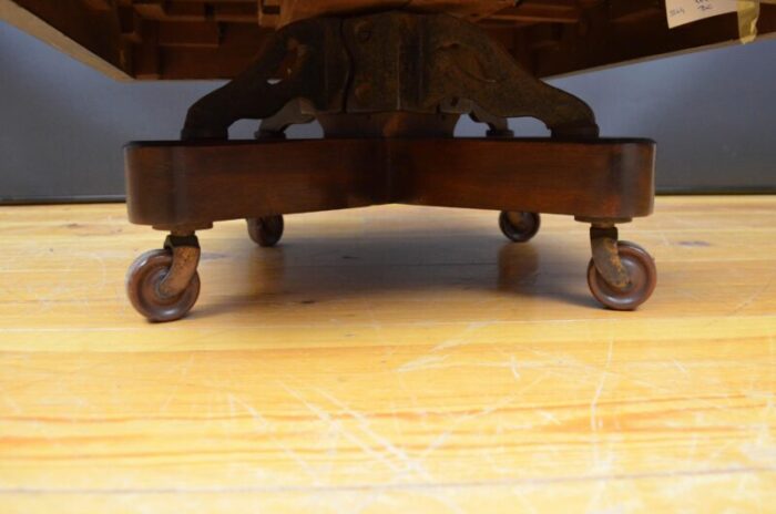 edwardian mahogany and inlaid revolving bookcase 1900 2636