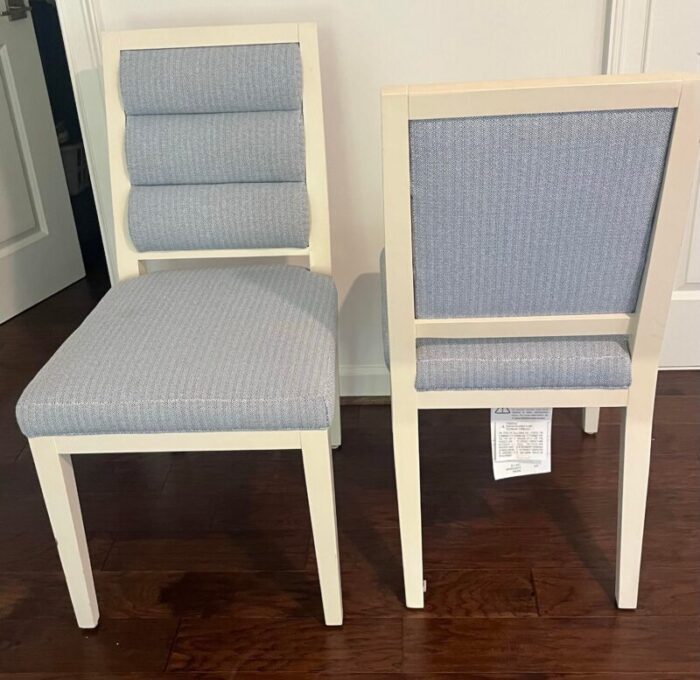 ej victor bancroft side chairs a pair 4853