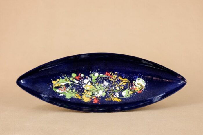 enameled copper bowl from fischland 1950s 1