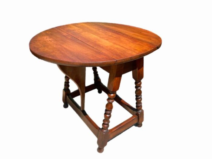 english jacobean style drop leaf table 7576