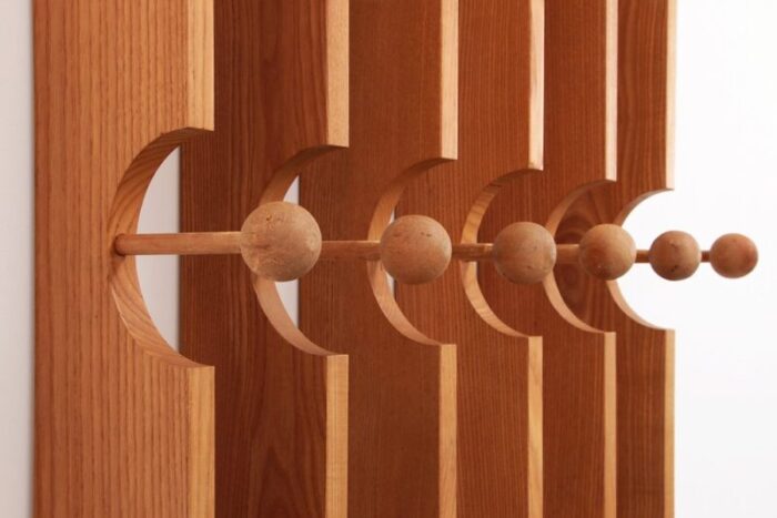 essen wood coat rack from arspect spectrum netherlands 1974 7