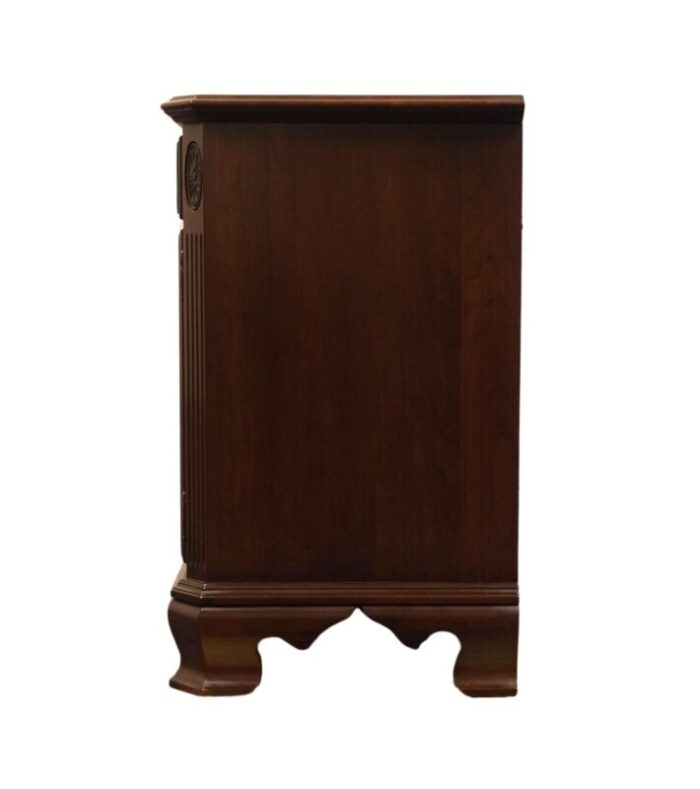 ethan allen georgian court collection solid cherry 63 triple door dresser 11 5223 1776