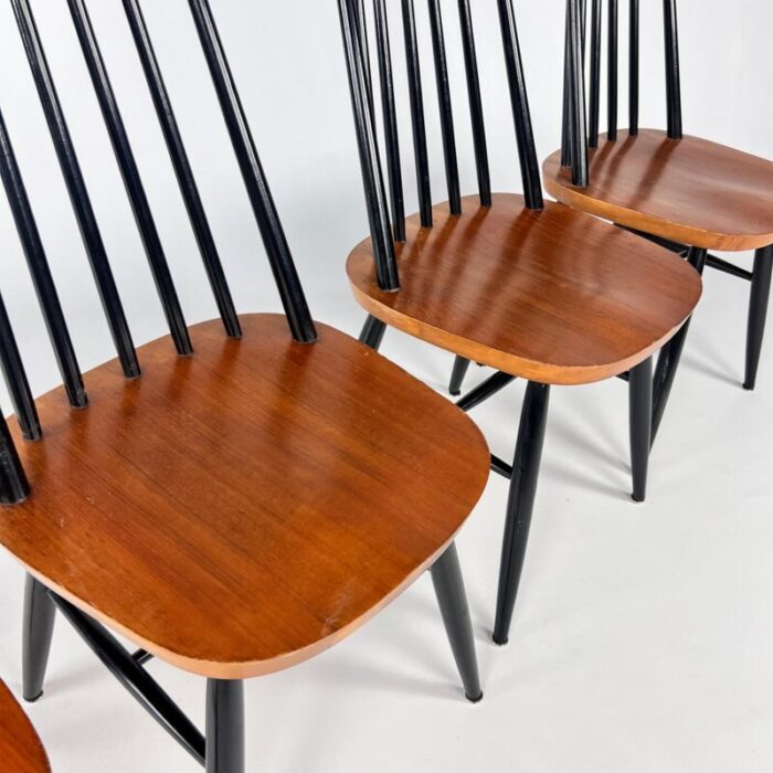 fanett dining chairs attributed to ilamari tapiovaara 1960s set of 4 2692