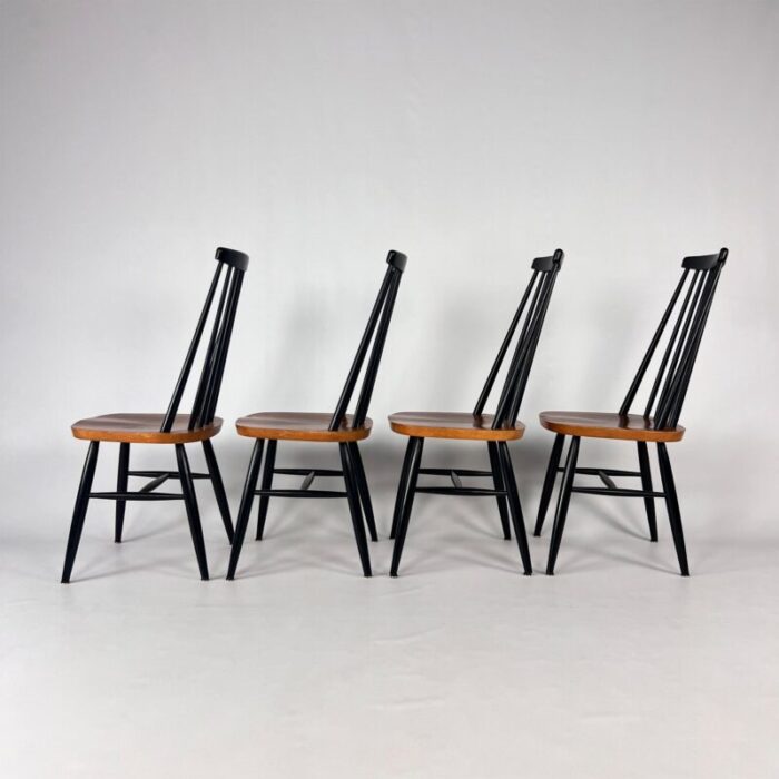 fanett dining chairs attributed to ilamari tapiovaara 1960s set of 4 6049