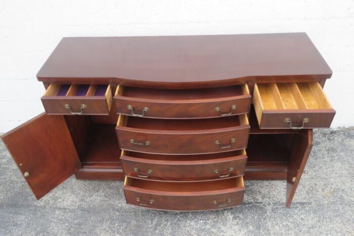 flame mahogany server buffet sideboard credenza bathroom vanity 4158