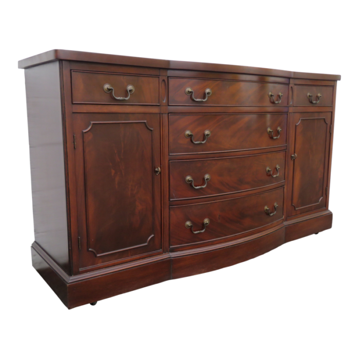 flame mahogany server buffet sideboard credenza bathroom vanity 7179