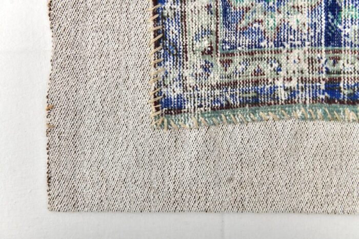 flatweave and vintage rug in wool 8146