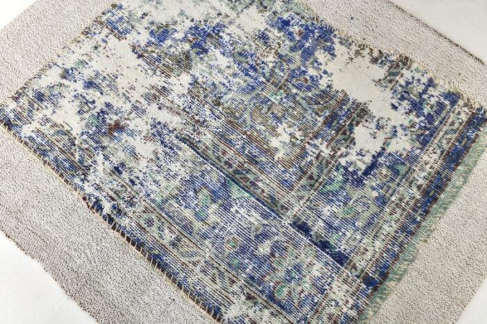 flatweave and vintage rug in wool 9664