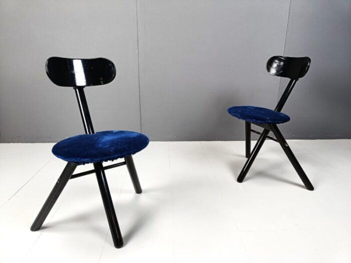 foldable stools by calligaris 1990s set of 2 0390