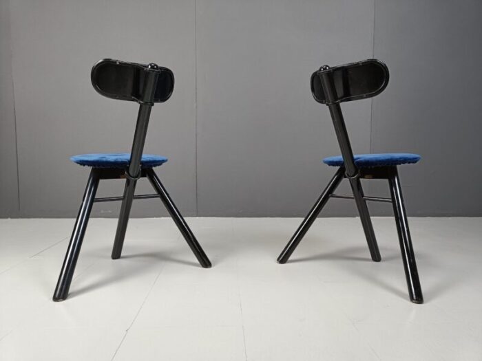 foldable stools by calligaris 1990s set of 2 0436