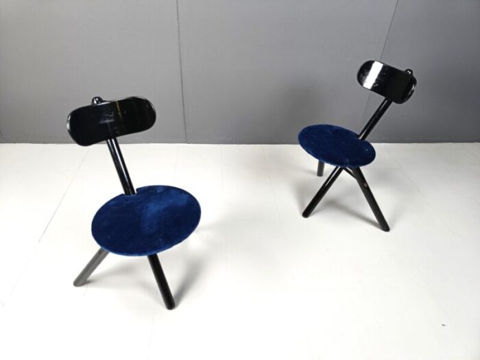 foldable stools by calligaris 1990s set of 2 9340