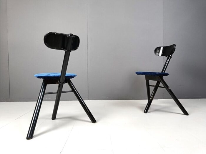 foldable stools by calligaris 1990s set of 2 9459