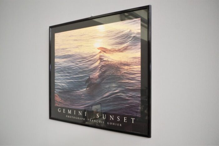 francois gohier gemini sunset 1990 poster on paper 5