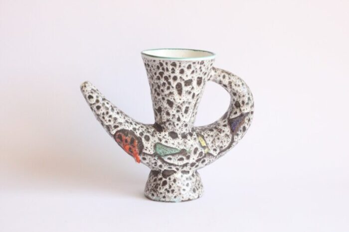 french lava vase by marius bessone 1950s 5