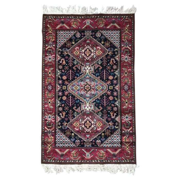 french shiraz knotted rug 1