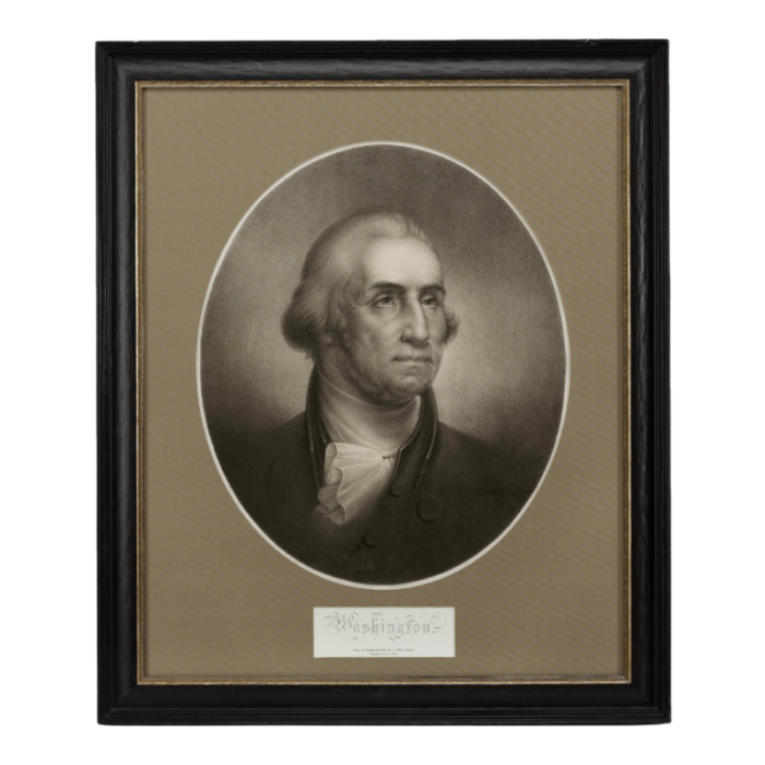 george washington lithograph published by peter s duval after rembrandt peale 1856 9034