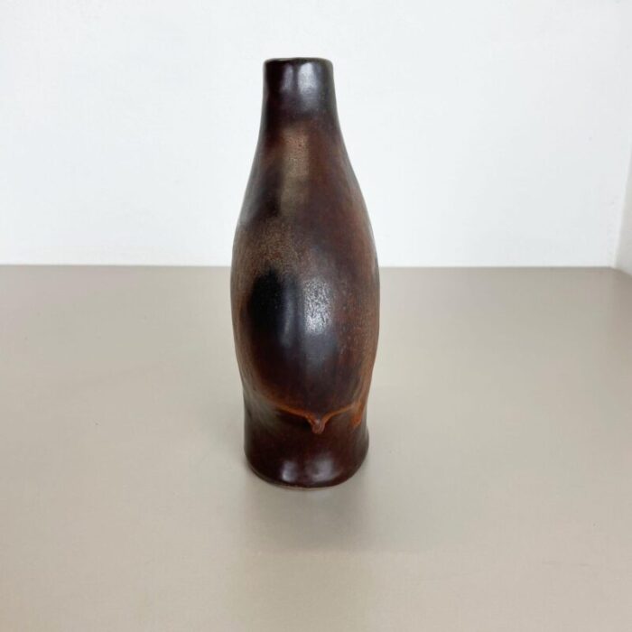 german fat lava ceramic pottery vase by gerda heukoth for carstens toennieshof 1970s 6