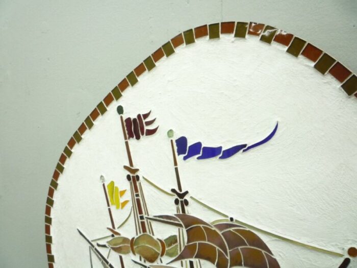 glass mosaic from mosaik atelier d schultz hamburg 1950s 3