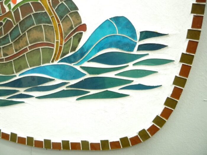 glass mosaic from mosaik atelier d schultz hamburg 1950s 7