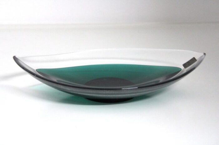 glass plate from cj riedel 1980s 2335