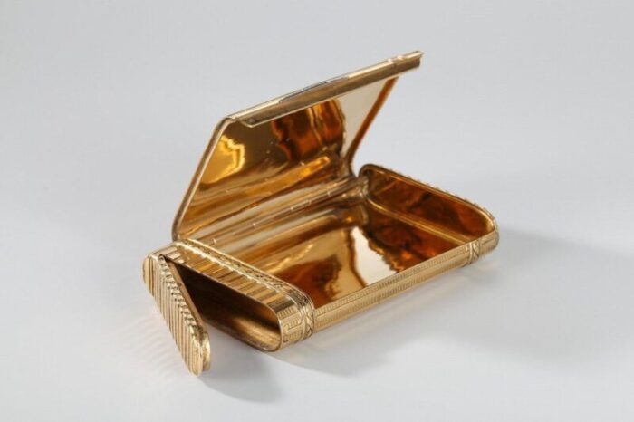 gold case with diamonds by henri husson early 20th century 5