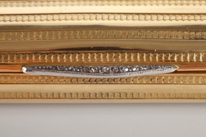 gold case with diamonds by henri husson early 20th century 8