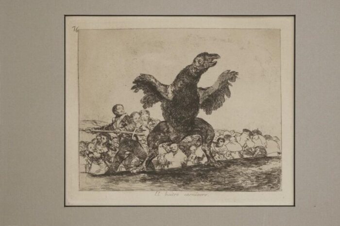 goya etching disasters of war framed wall art set of 5 9844