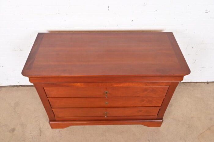 grange french louis philippe cherry wood chest of drawers 2109