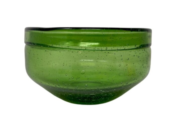 green glass cup attributed to erik hoeglund 1960s 1