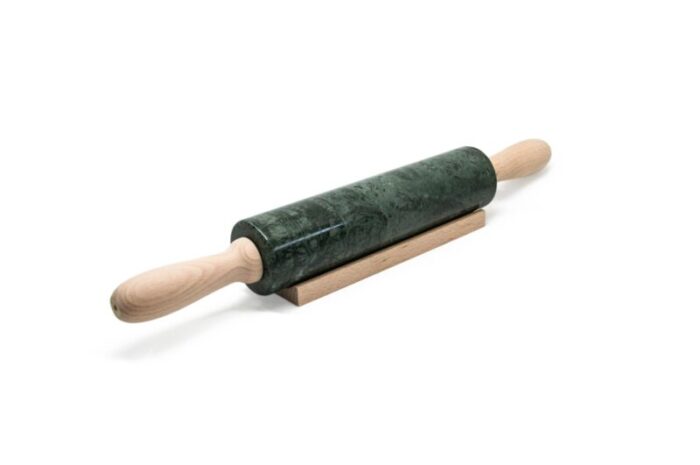 green marble rolling pin 2