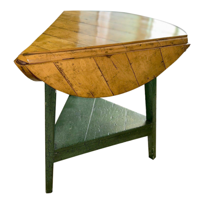 guy chaddock handkerchief side table with lower shelf 1772