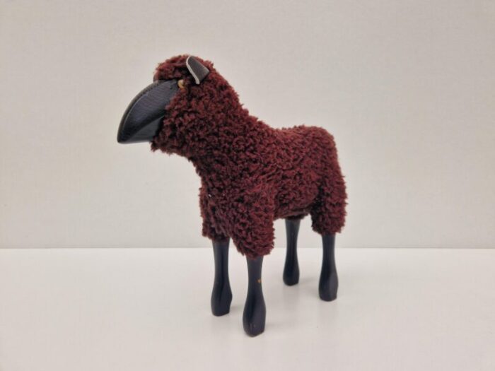 handmade sheep by hans peter krafft 1970s 2487