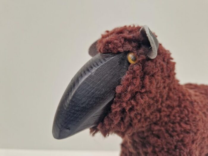 handmade sheep by hans peter krafft 1970s 4103