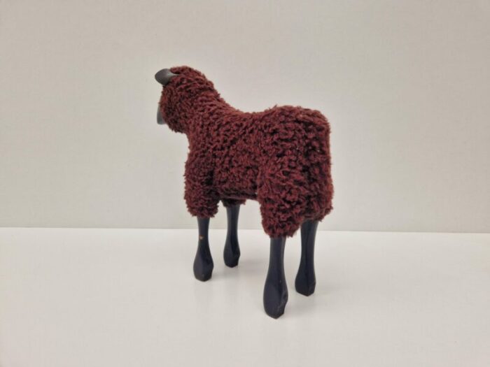 handmade sheep by hans peter krafft 1970s 4786