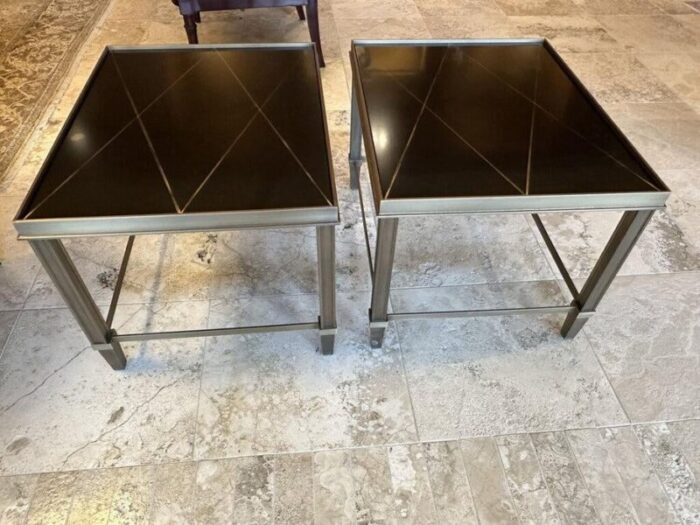 heavy metal endaccent tables a pair 7758