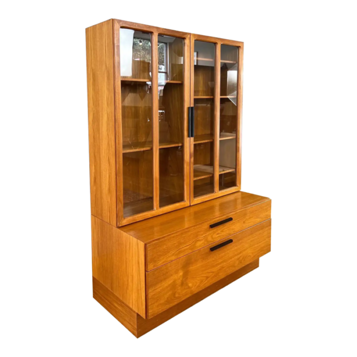 ib kofod larsen for faarup mbelfabrik danish teak wall unit c 1970 0398