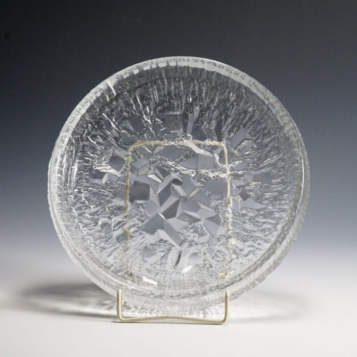 ice glass lunar bowl by tapio wirkkala for iittala 1972 4