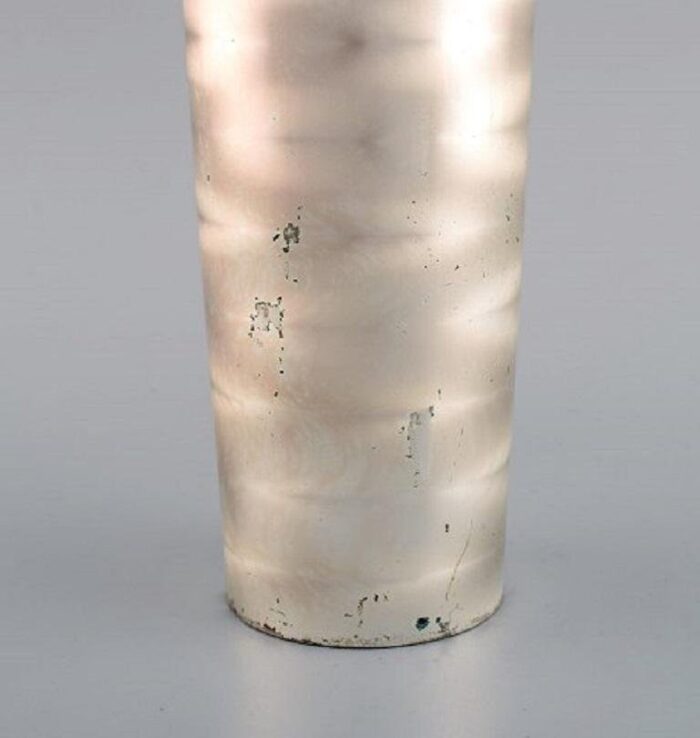 ikora vase in silver plated brass from wmf germany mid 20th century 5 scaled