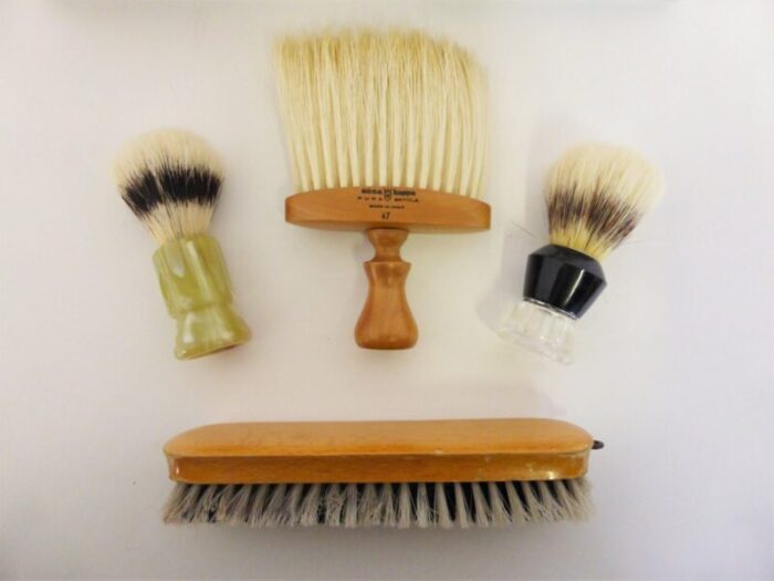 italian barber set 1970s set of 10 7