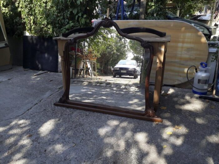 italian carved mirror 1890s 2